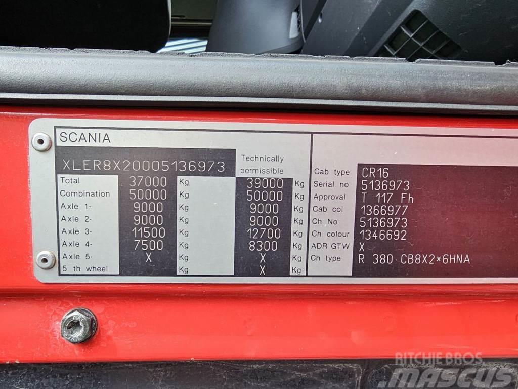 Scania R380 8x2 / PALFINGER PK 85002 CRANE - KRAN - GRUA Kranbil