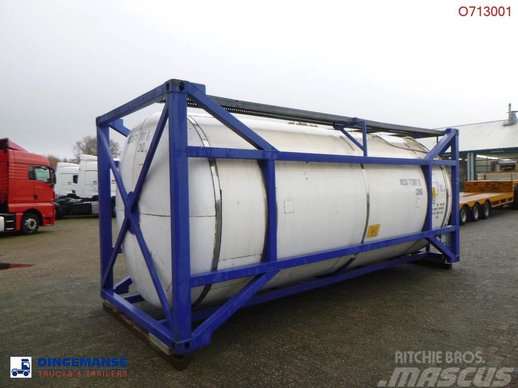  M Engineering Chemical tank container inox 20 ft / Tank containere