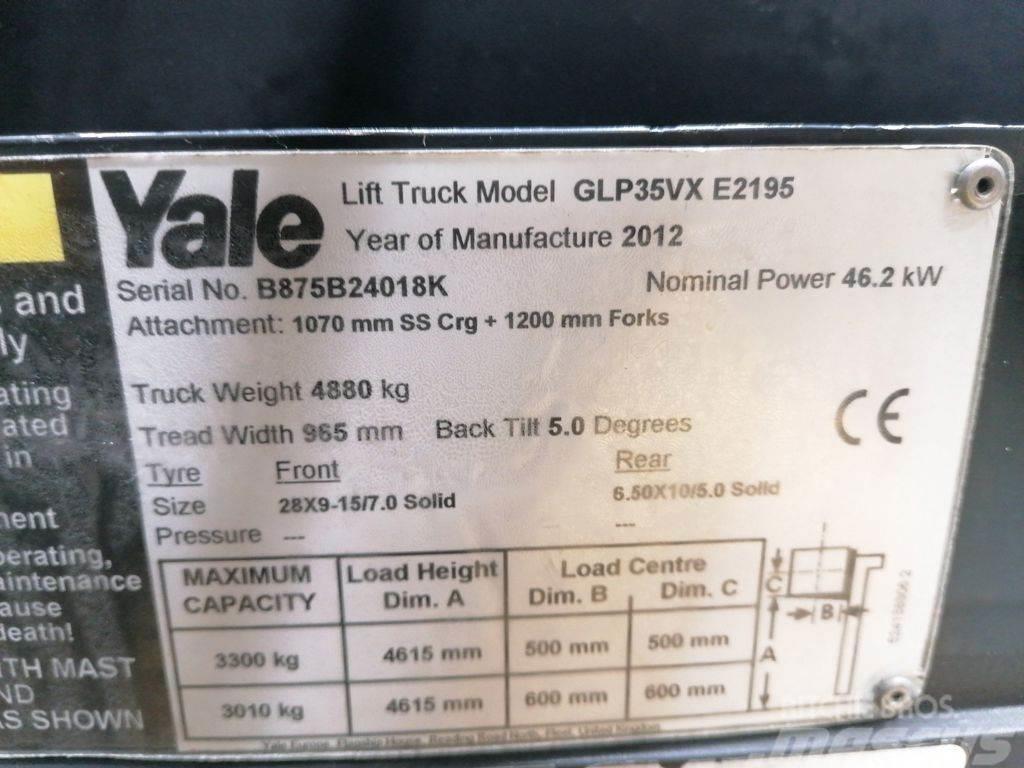 Yale GLP35VX Propan trucker