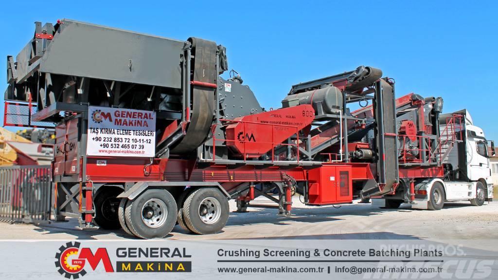 General Mobile Crusher Plant 800 Mobile knuseverk