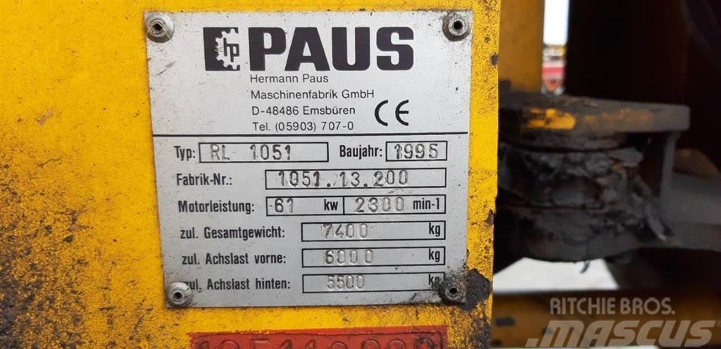 Paus RL 1051 (For parts) Hjullastere