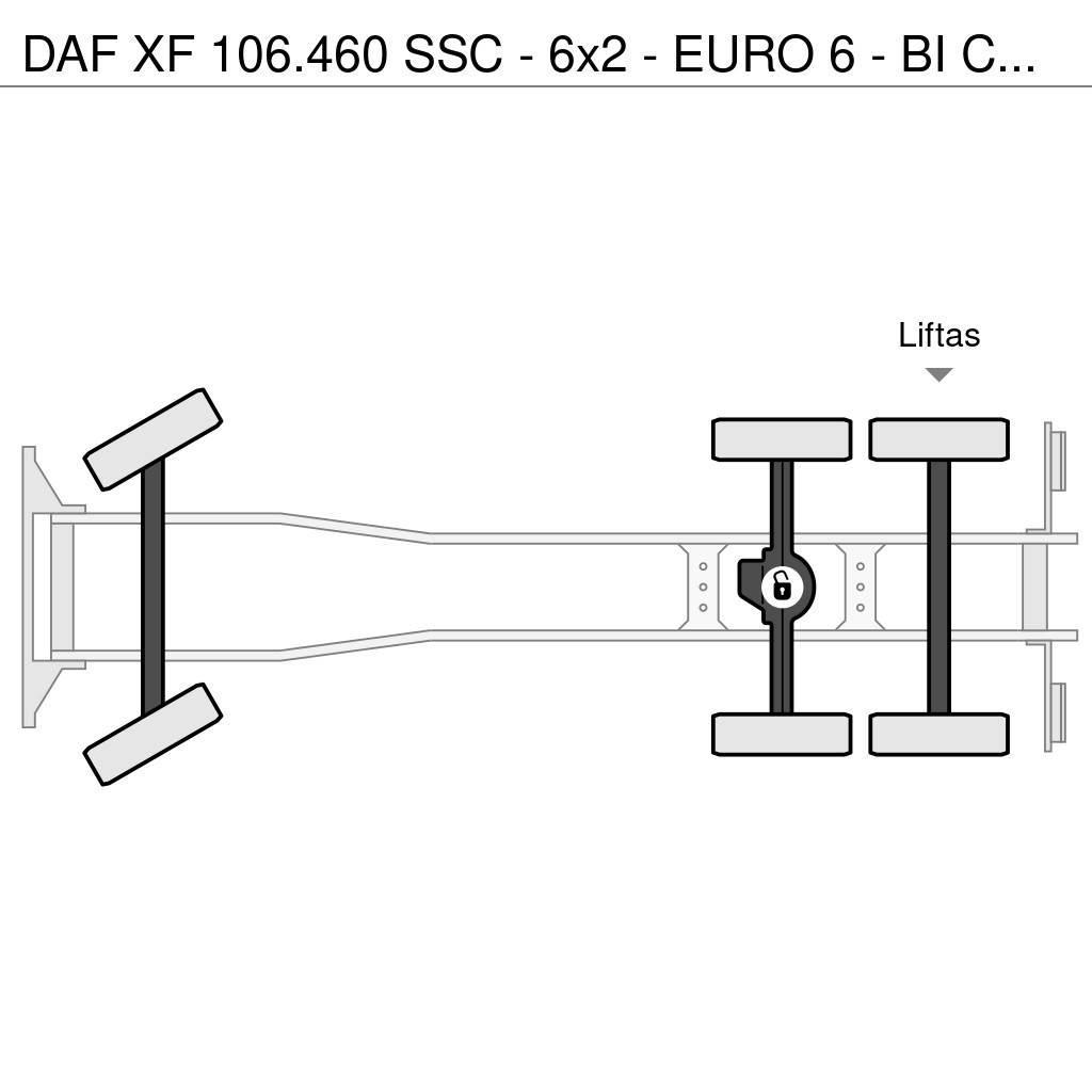 DAF XF 106.460 SSC - 6x2 - EURO 6 - BI COOL- VERY GOOD Planbiler