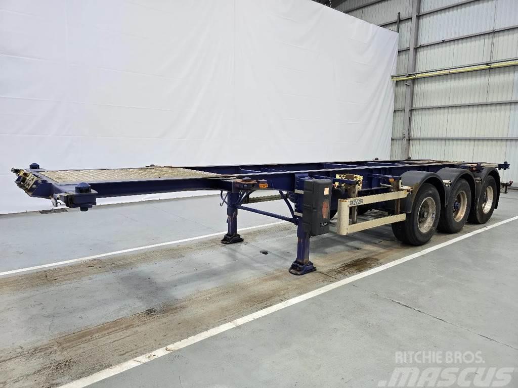 LAG O-3-39 LT / 20, 30ft Containerchassis Semitrailere