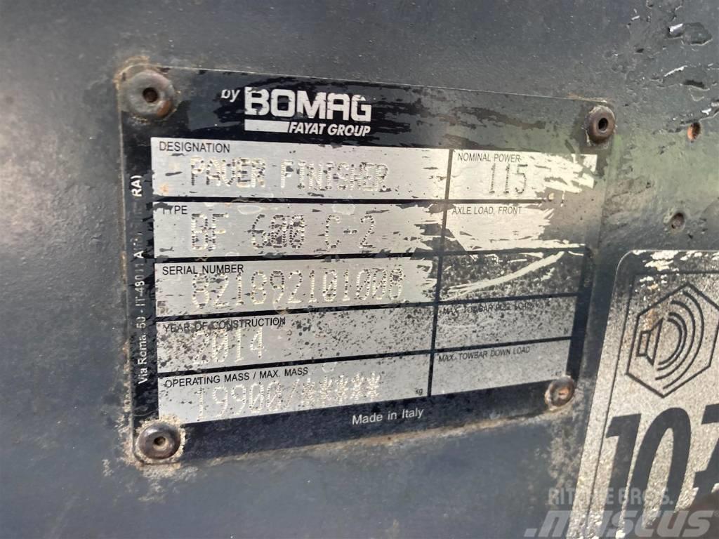 Bomag BF 600 C-2 S500 NON-CE Asfaltutleggere