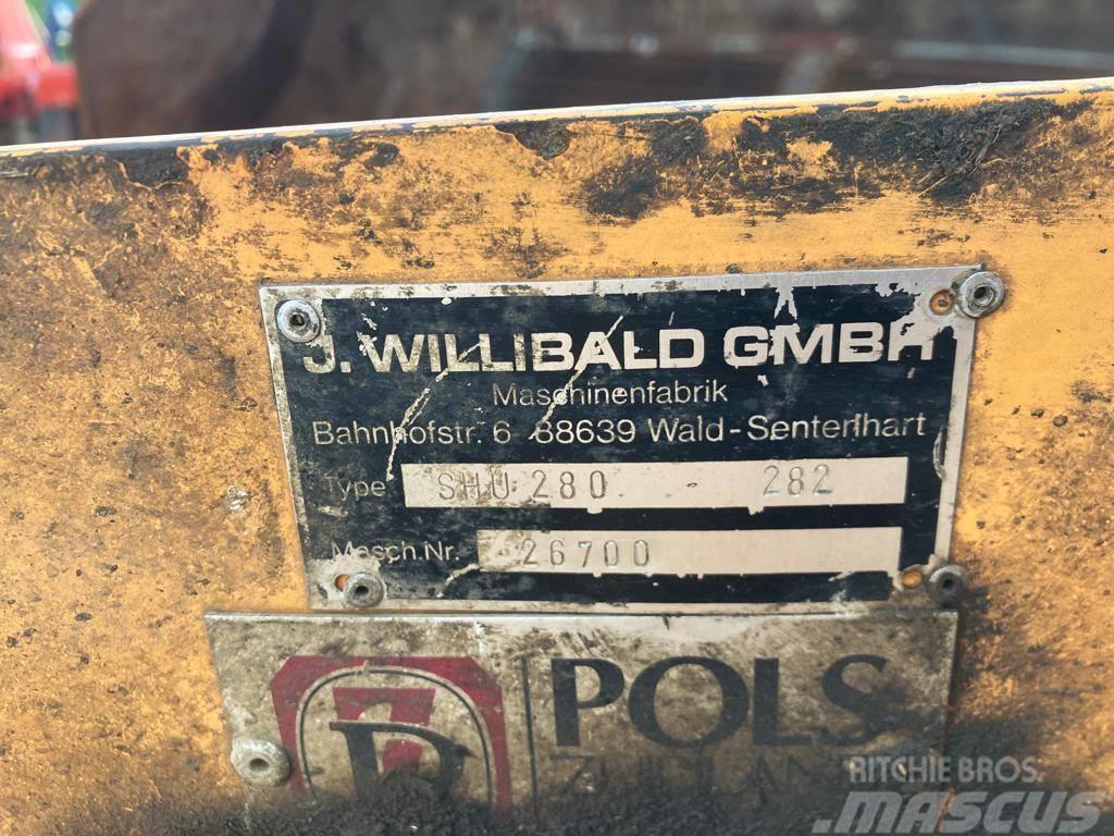 Willibald SHU 280 - 282 Faste og slepe klippere