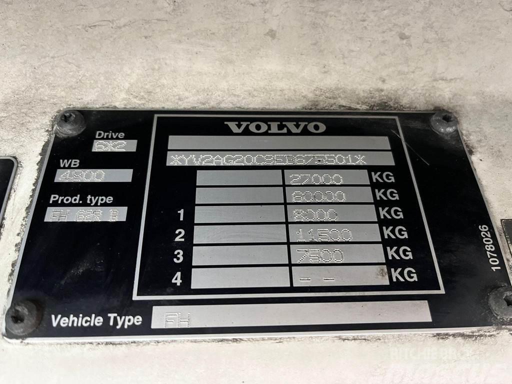 Volvo FH 460 6x2 HULTSTEINS / BOX L=7394 mm Skapbiler Frys/kjøl/varme