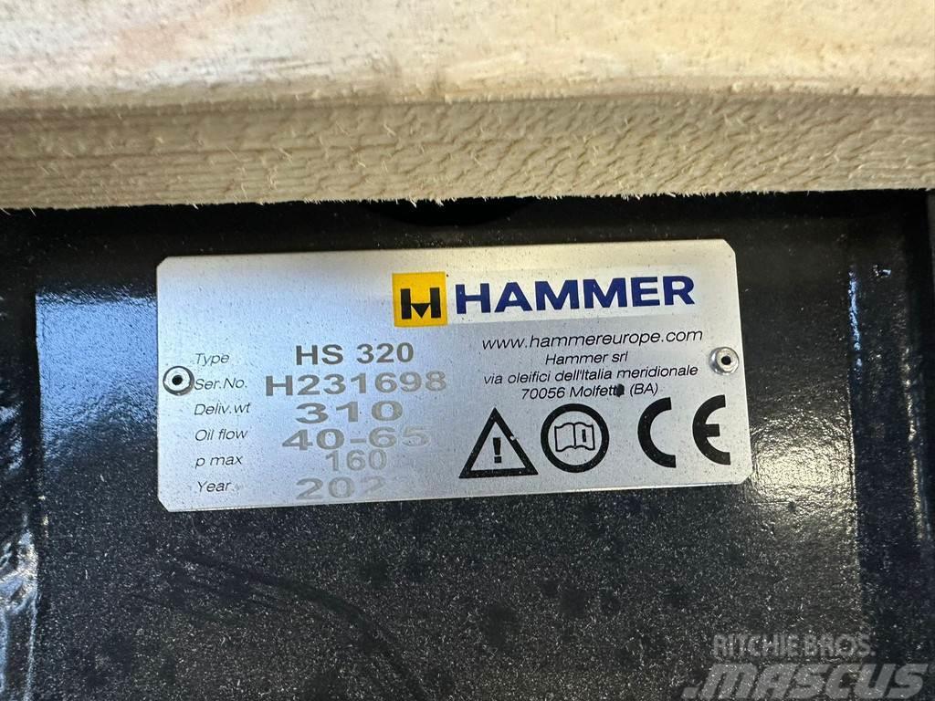 Hammer HS320 Hydrauliske hammere