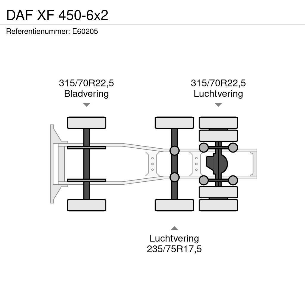 DAF XF 450-6x2 Trekkvogner