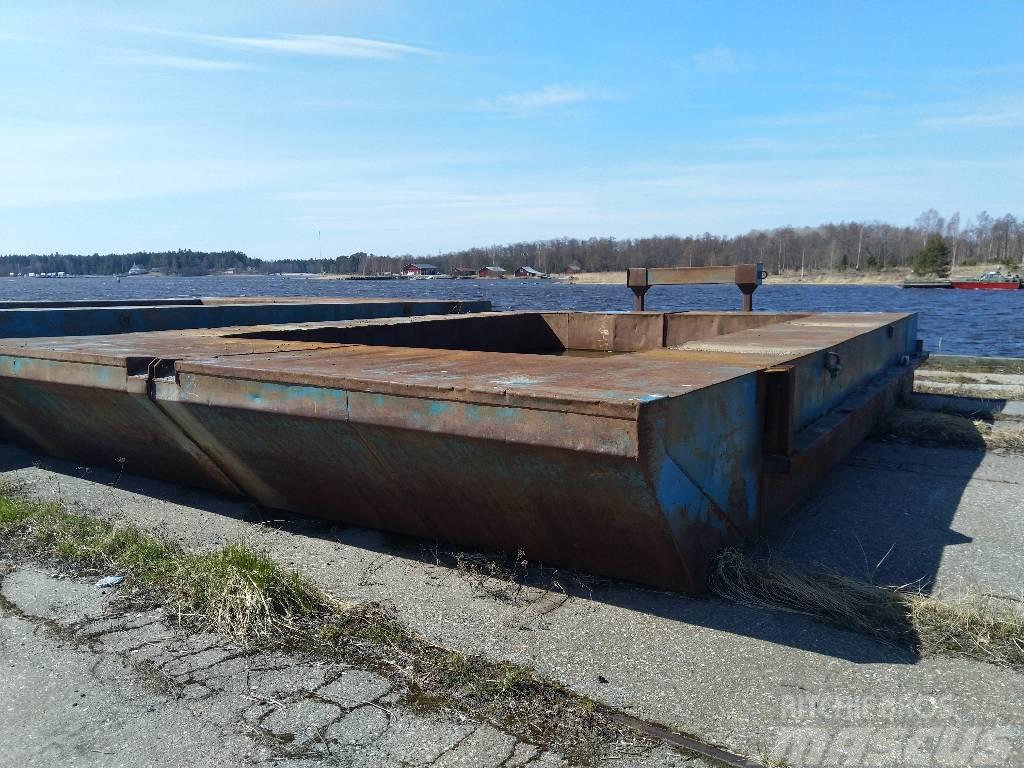  Mud barge foldable / taittuvat Arbeidsbåter, lektere og pontonger