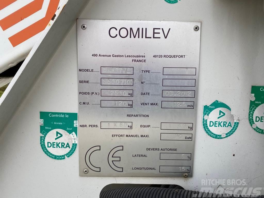 Renault Maxity 110.325.1.1 COMILEV EN80TVL Bilmontert lift