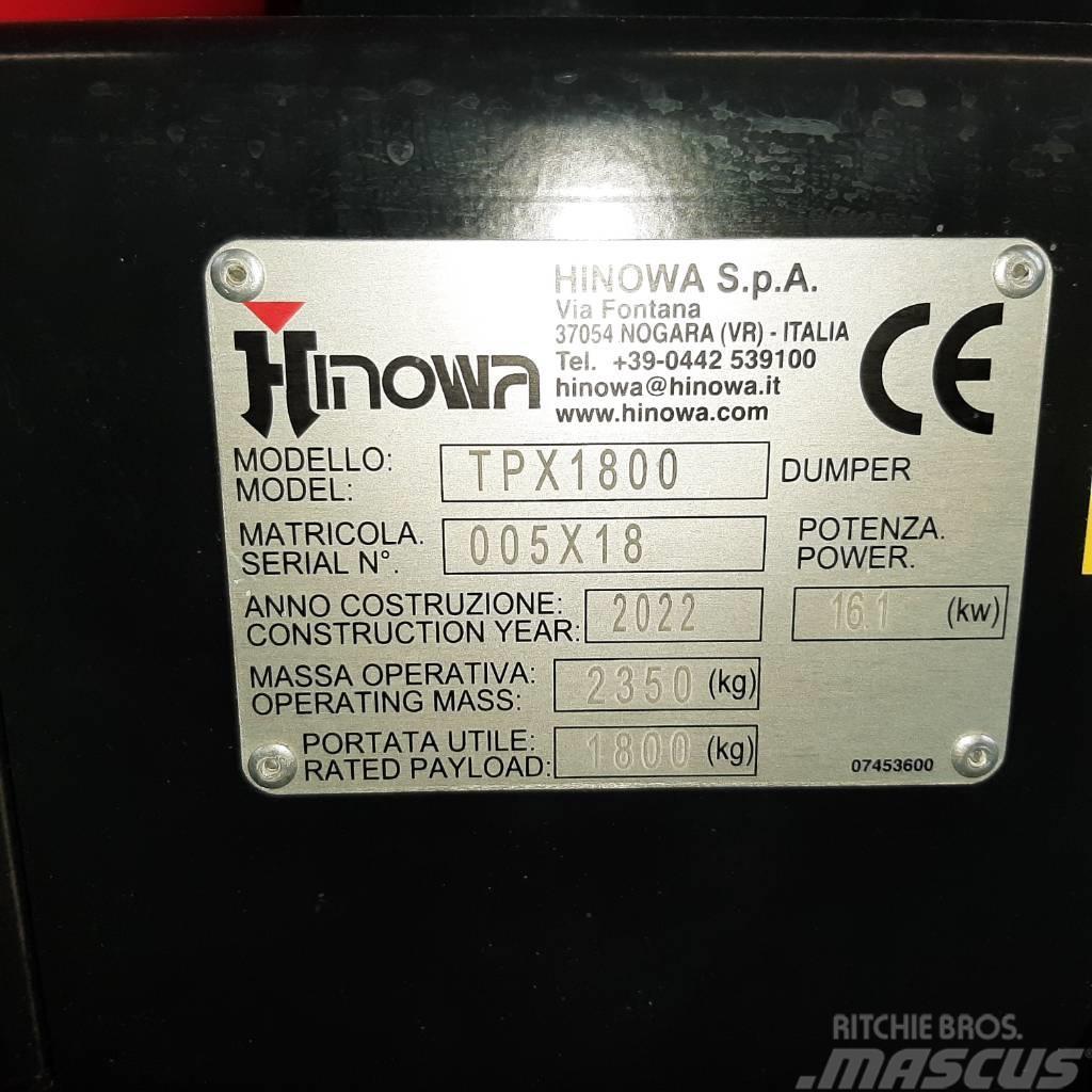 Hinowa TPX1800 Terrenggående gaffeltruck