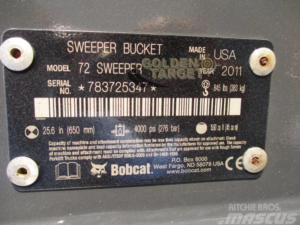 Bobcat 72 Sweeper Bucket Andre komponenter