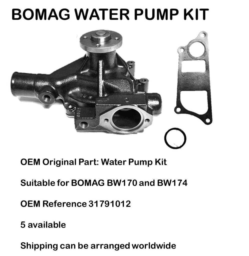 Bomag BW 170 Water Pump Hydraulikk