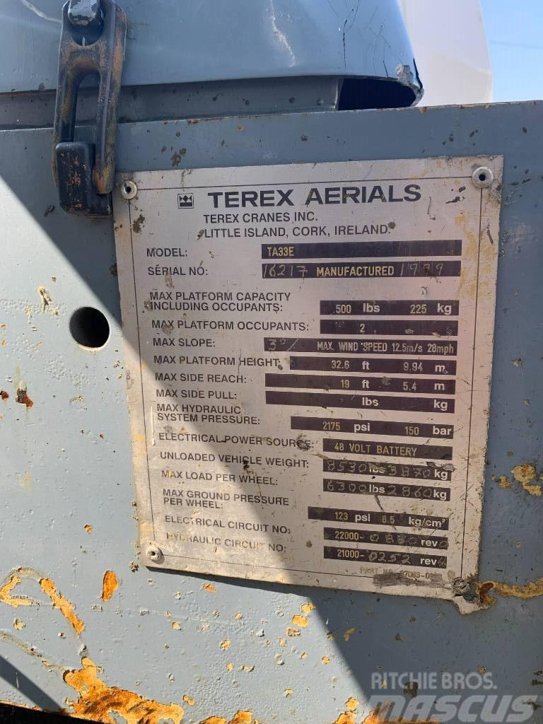 Terex TA33 Leddede bomlifter
