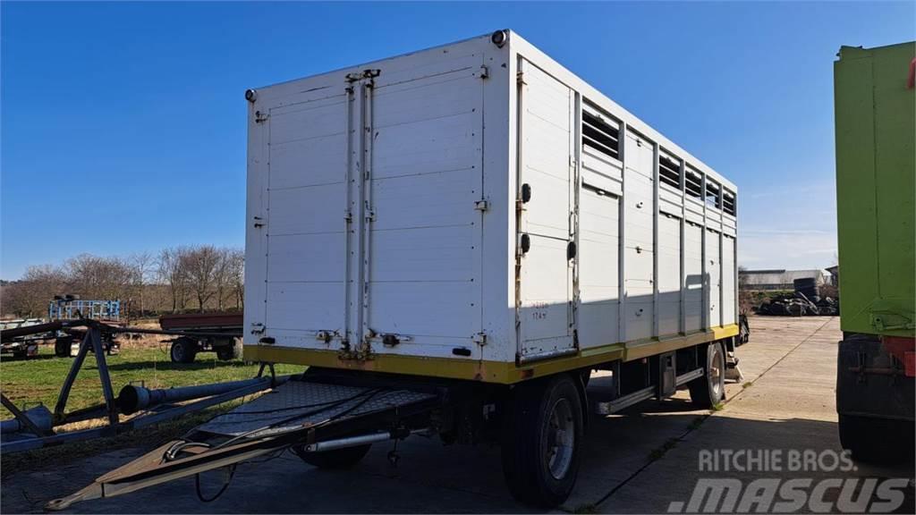 Menke 1400 ANH Dyretransport semi-trailer