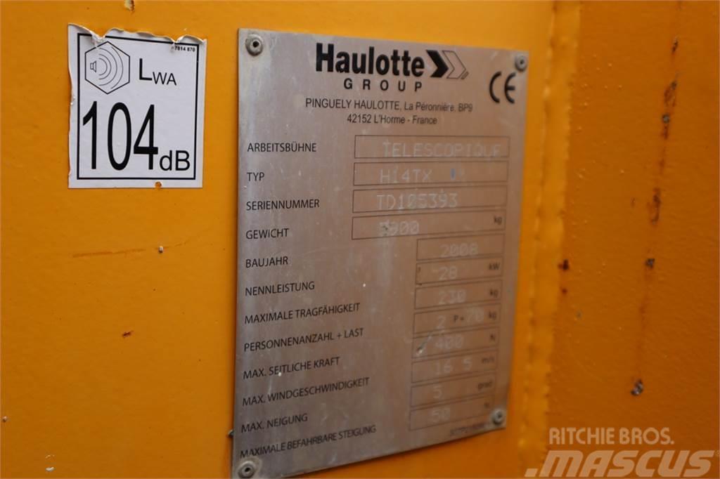 Haulotte H14TX Diesel, 4x4 Drive, 14,07m Working Height, 10 Teleskop bomlifter