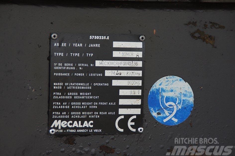 Mecalac Rupsgraafmachine 10MCR Beltegraver