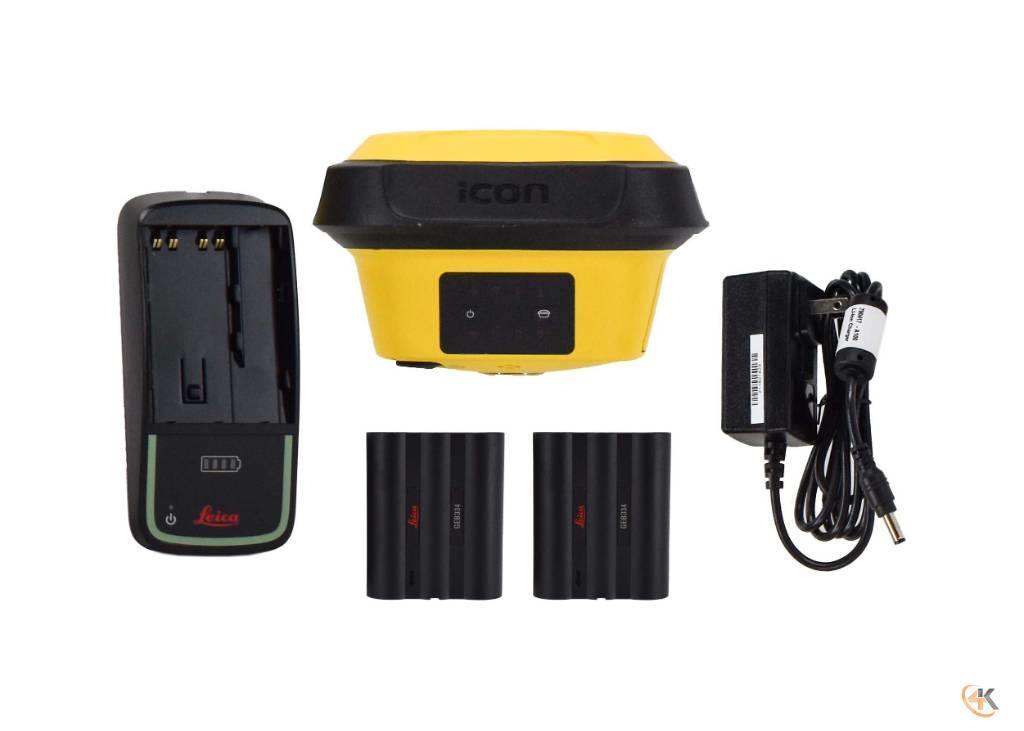 Leica iCON Single iCG70 Network GPS Rover Receiver, Tilt Andre komponenter