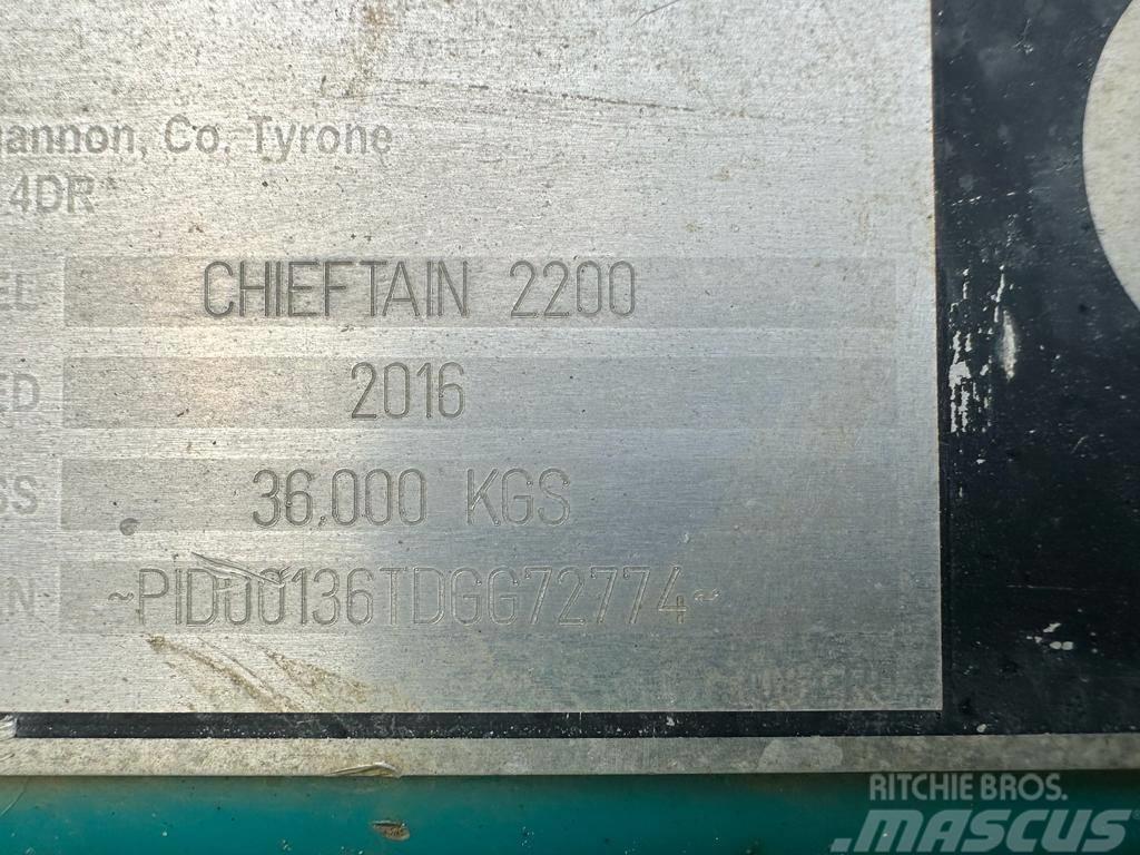 PowerScreen Chieftain 2200 Mobile sikteverk