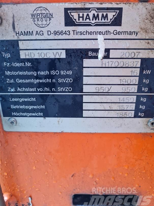 Hamm HD 10 C W Tandem Valser