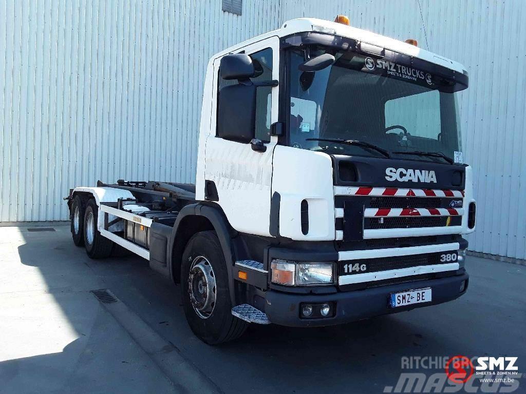 Scania 114 G 380 6x2 boogie lames/steel Chassis
