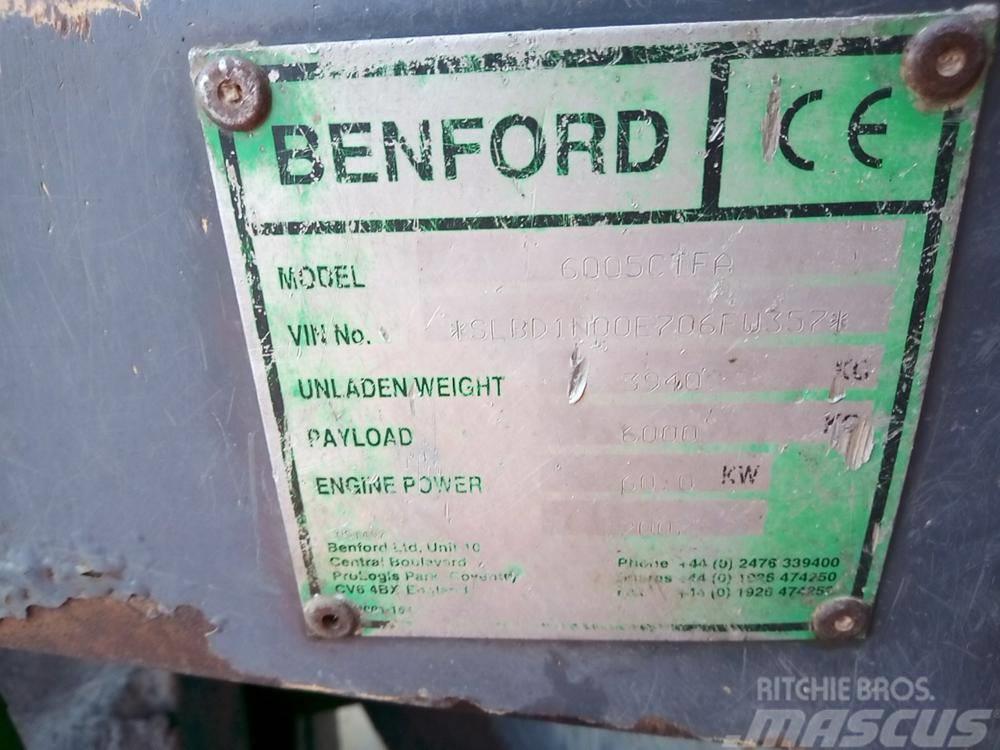 Benford Terex 6T derékcsuklós dömper Rammestyrte Dumpere