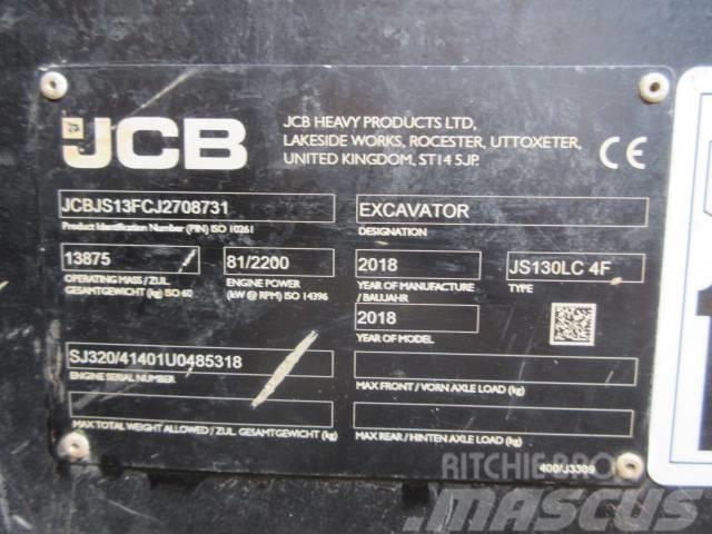 JCB JS130LC Plus+ Beltegraver