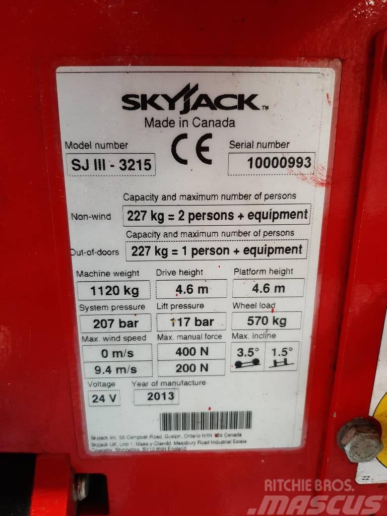 SkyJack SJIII 3215 Sakselifter