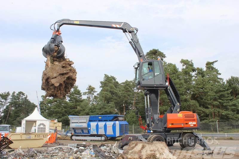 Atlas 250MH MASZYNA PRZEŁADUNKOWA MATERIAL HANDLER Gravemaskiner for avfallshåndtering