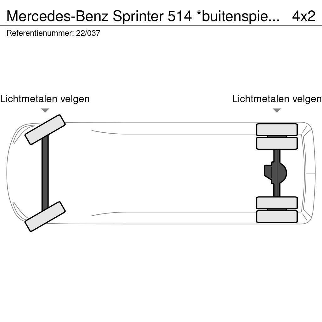 Mercedes-Benz Sprinter 514 *buitenspiegels verwarmd&elektr. vers Andre varebiler