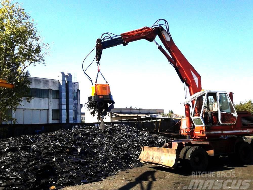  Hydraulikmagnet für Bagger ab 26 t NBHMG 125 Utstyr for avfall sortering