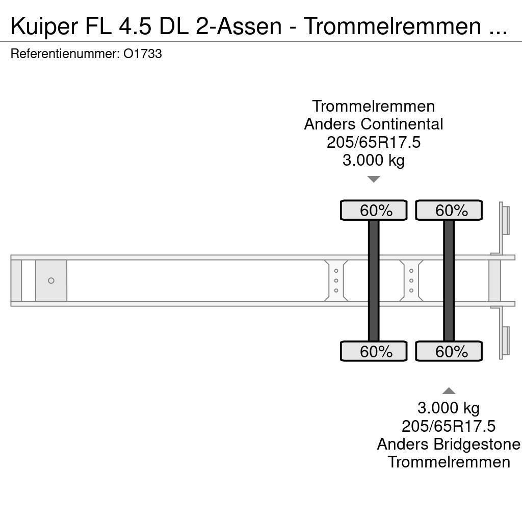  kuiper FL 4.5 DL 2-Assen - Trommelremmen - Mobile Andre semitrailere