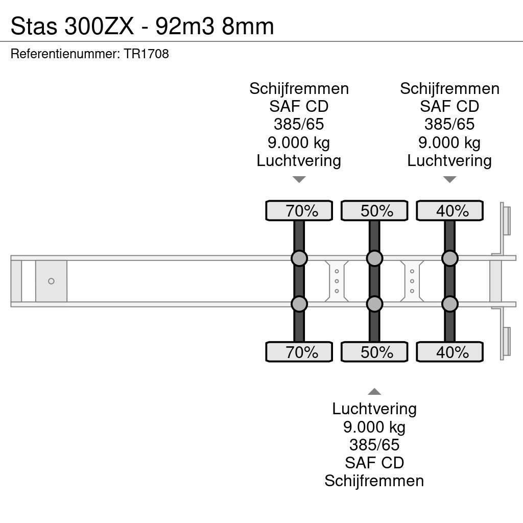 Stas 300ZX - 92m3 8mm Walking floor - semi