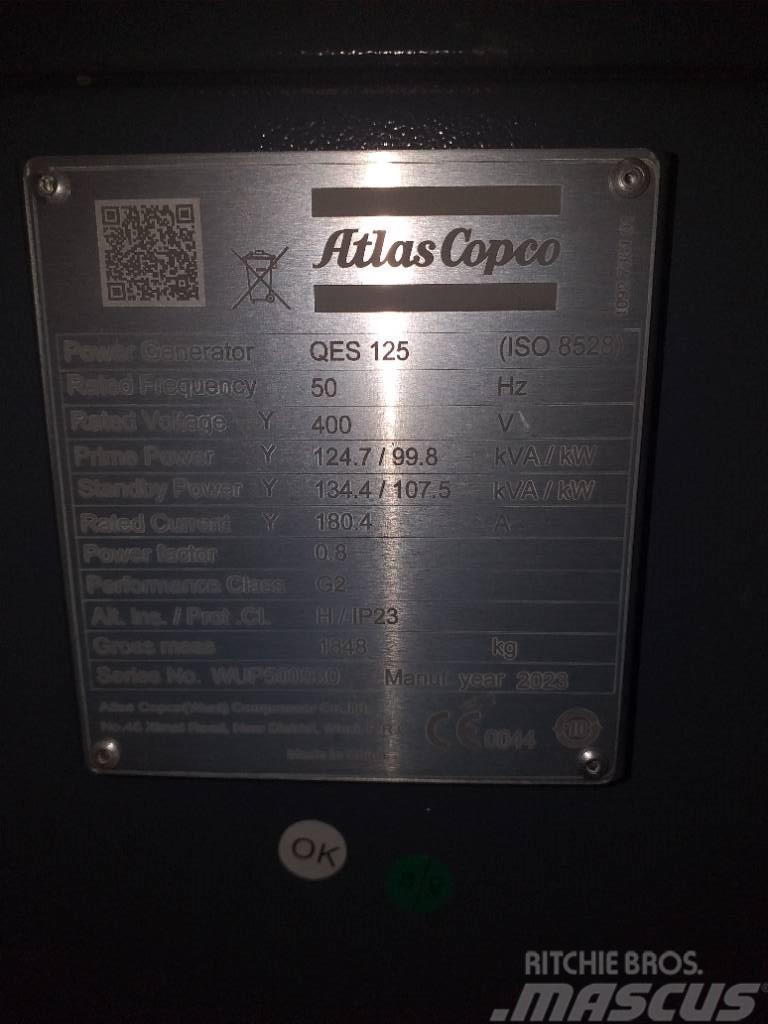 Atlas Copco QES125 Diesel Generatorer