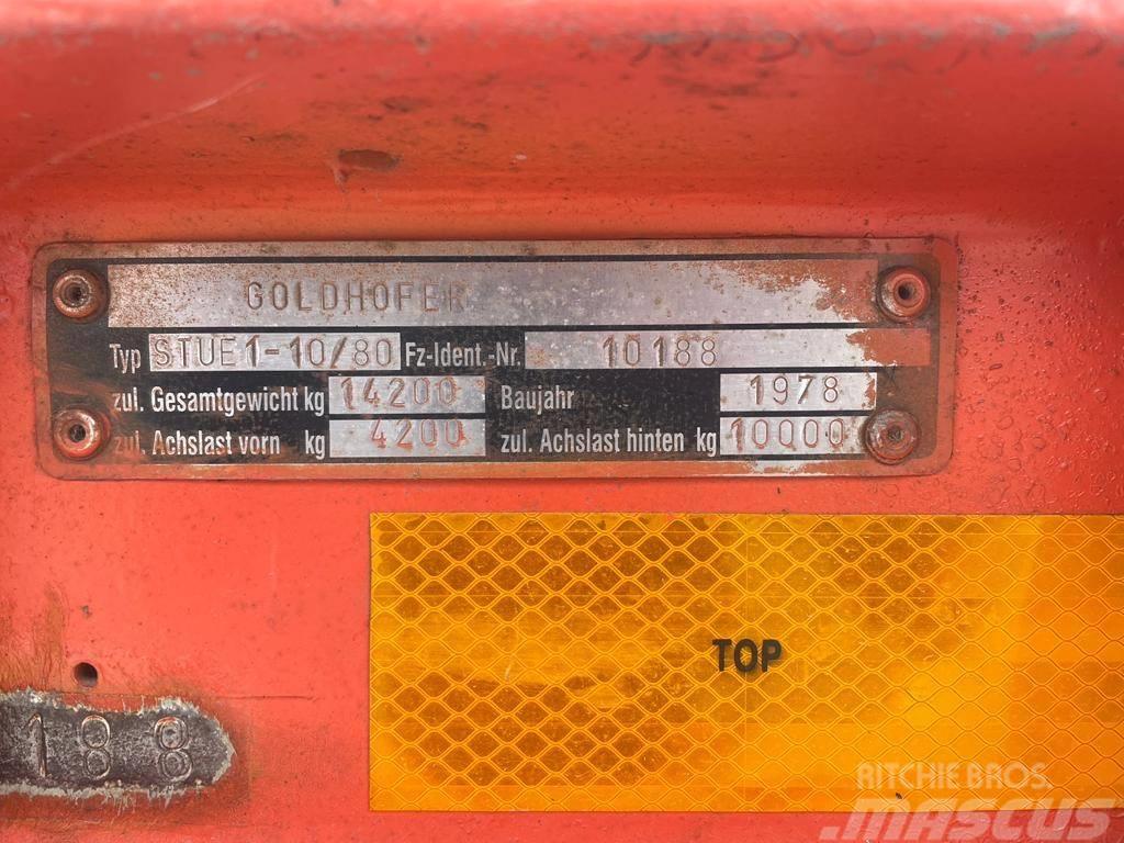 Goldhofer STUE1-10/80 Biltransporter Semi