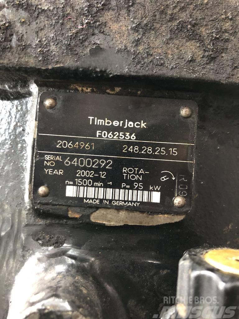 Timberjack 1270D Hydraulic Work Pump Hydraulikk