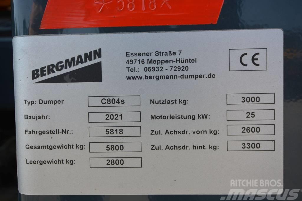 Bergmann C 804s elektrisch Rammestyrte Dumpere