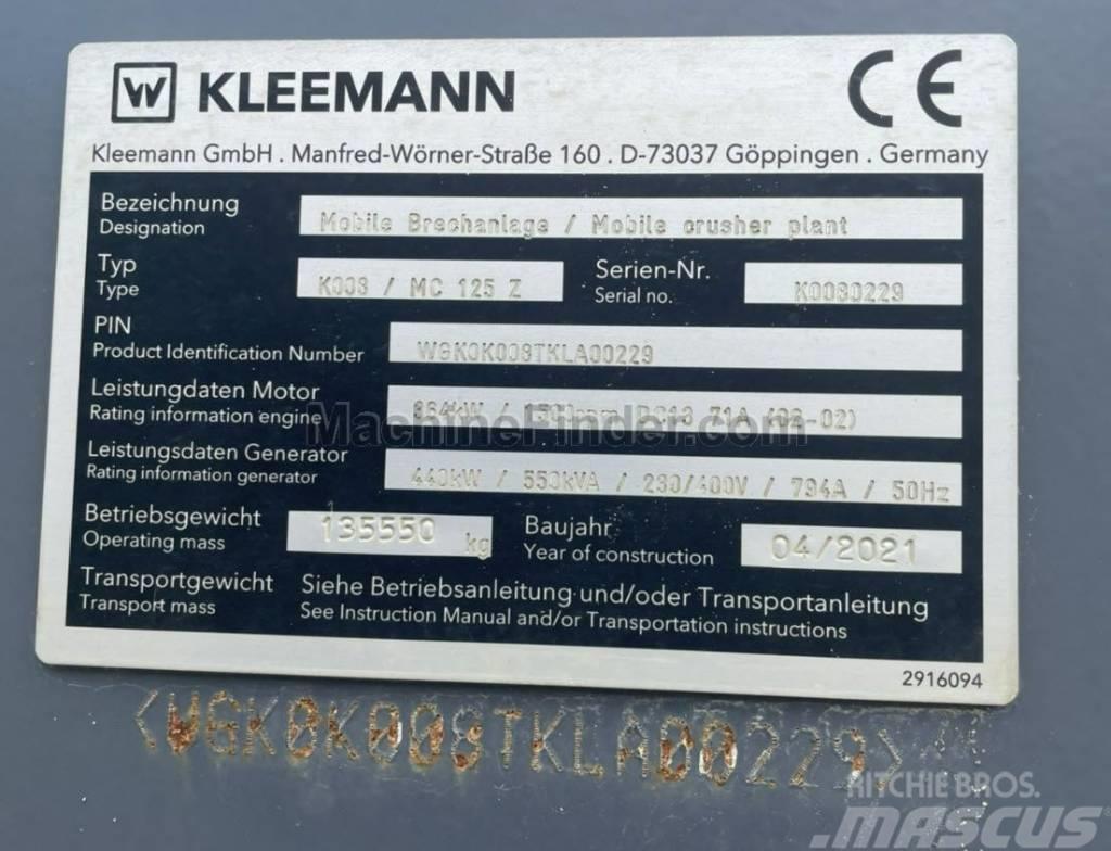 Kleemann MC125Z Mobile knuseverk