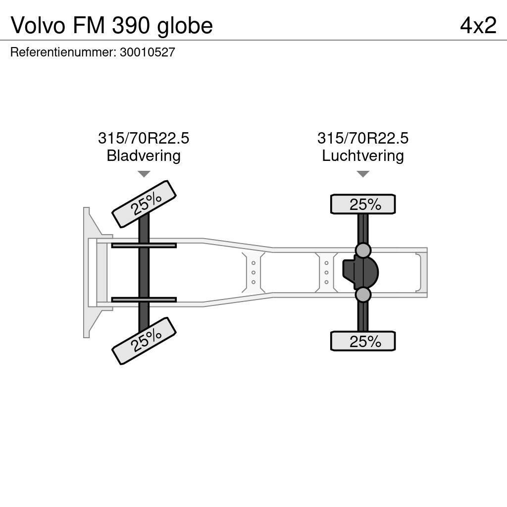 Volvo FM 390 globe Trekkvogner
