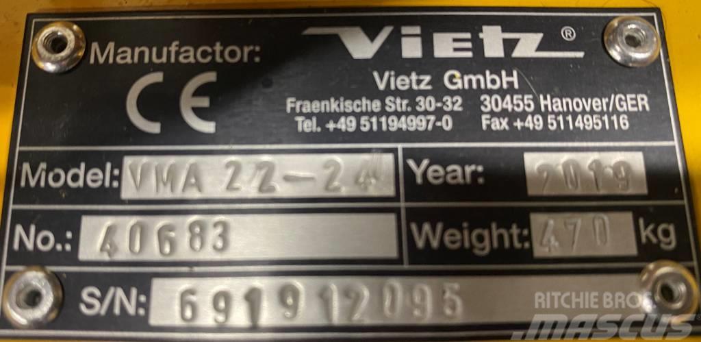 Vietz VMA Mandrel 22-24" Rørledningsutstyr