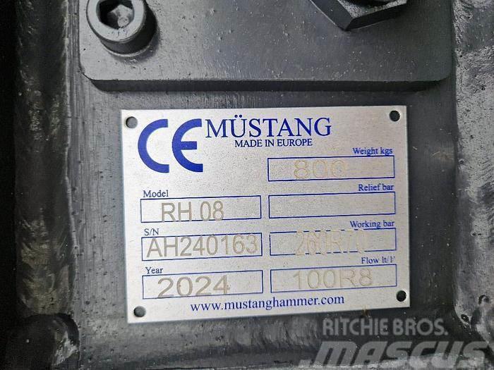 Mustang RH08 Abbruch-Pulverisierer Hydrauliske hammere