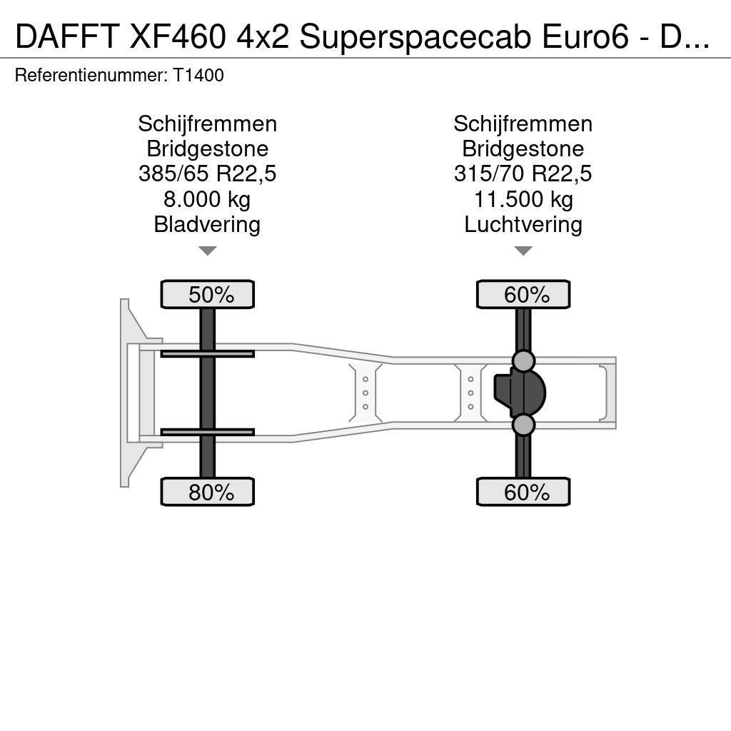 DAF FT XF460 4x2 Superspacecab Euro6 - Double Tanks - Trekkvogner