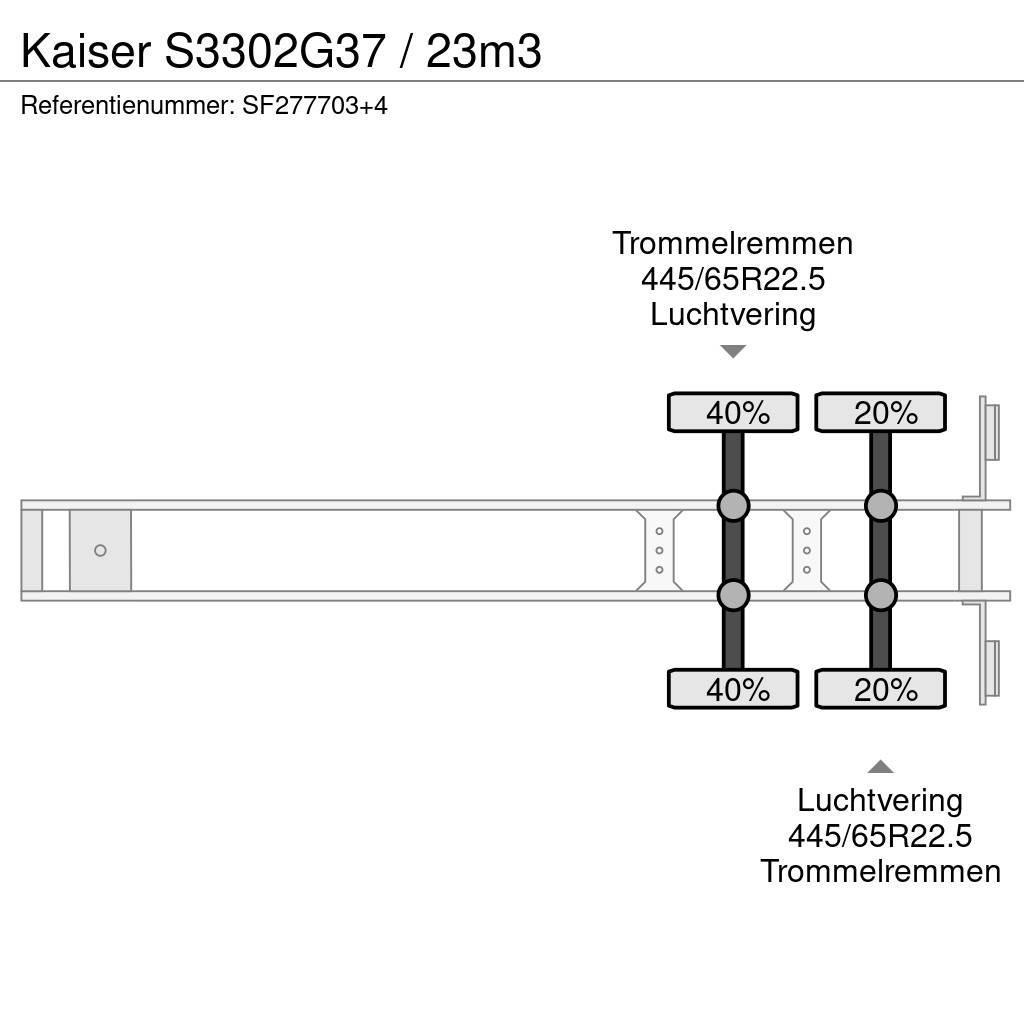Kaiser S3302G37 / 23m3 Tippsemi