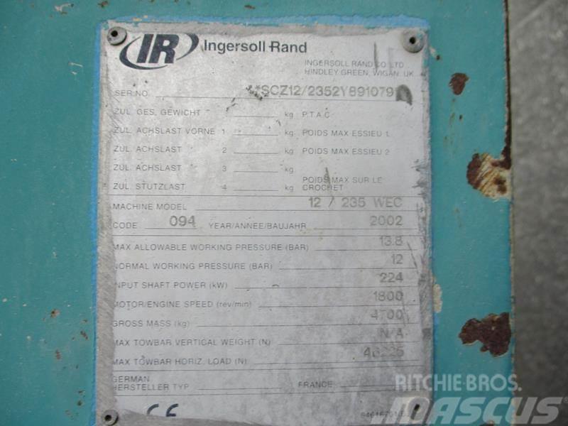 Ingersoll Rand 12 / 235 Kompressorer