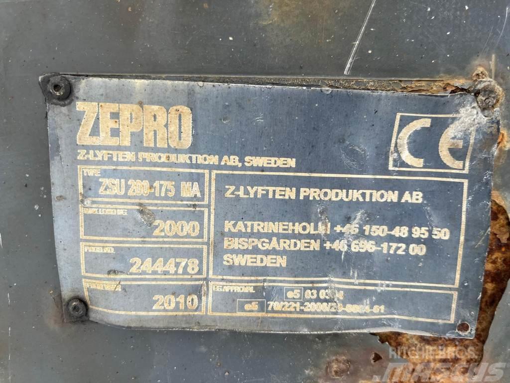  ZEPRO ZSU 200-175MA / 2000 KG. Pakke og møbel lifter