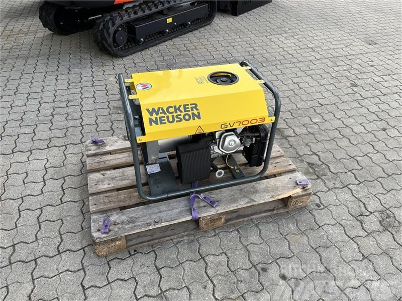 Wacker Neuson GV7003A 400volt generator Andre Generatorer