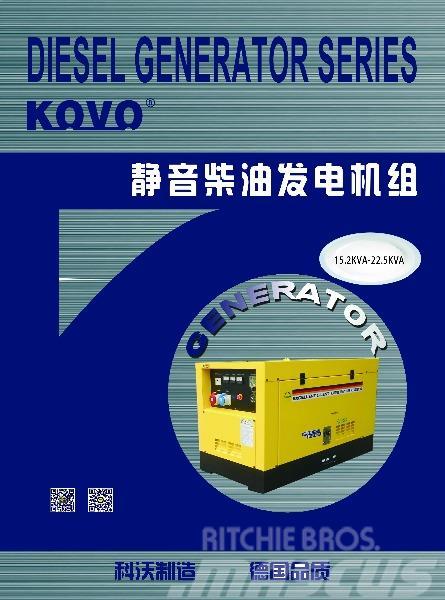 Kubota DIESEL GENERATOR SET KDG3220 Diesel Generatorer