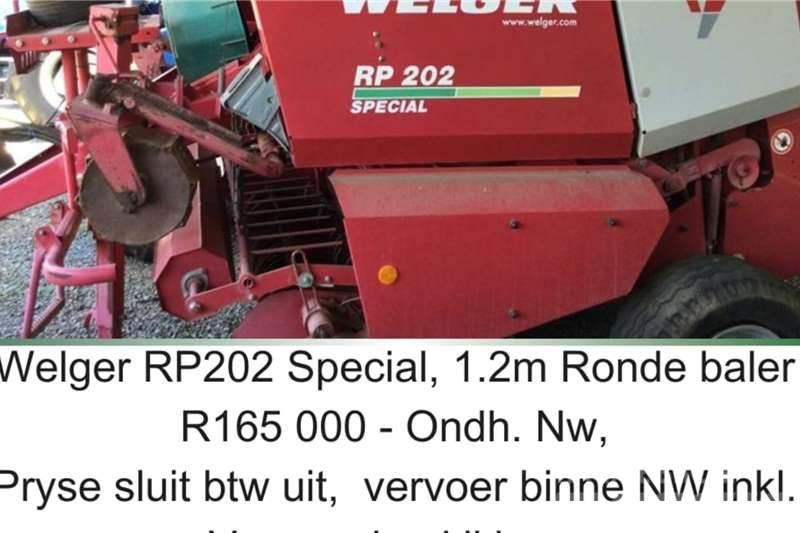 Welger RP202 special - 1.2m Andre lastebiler