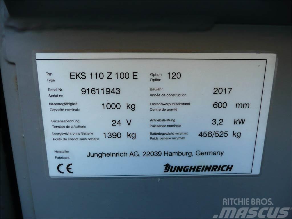 Jungheinrich EKS 110 Z 100 E Høytløftende plukketruck