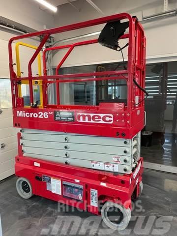 MEC Micro26 AC Electric Scissor Lift Sakselifter